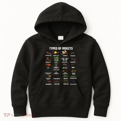 Entomology Insect Bug Lover Kids Hoodie