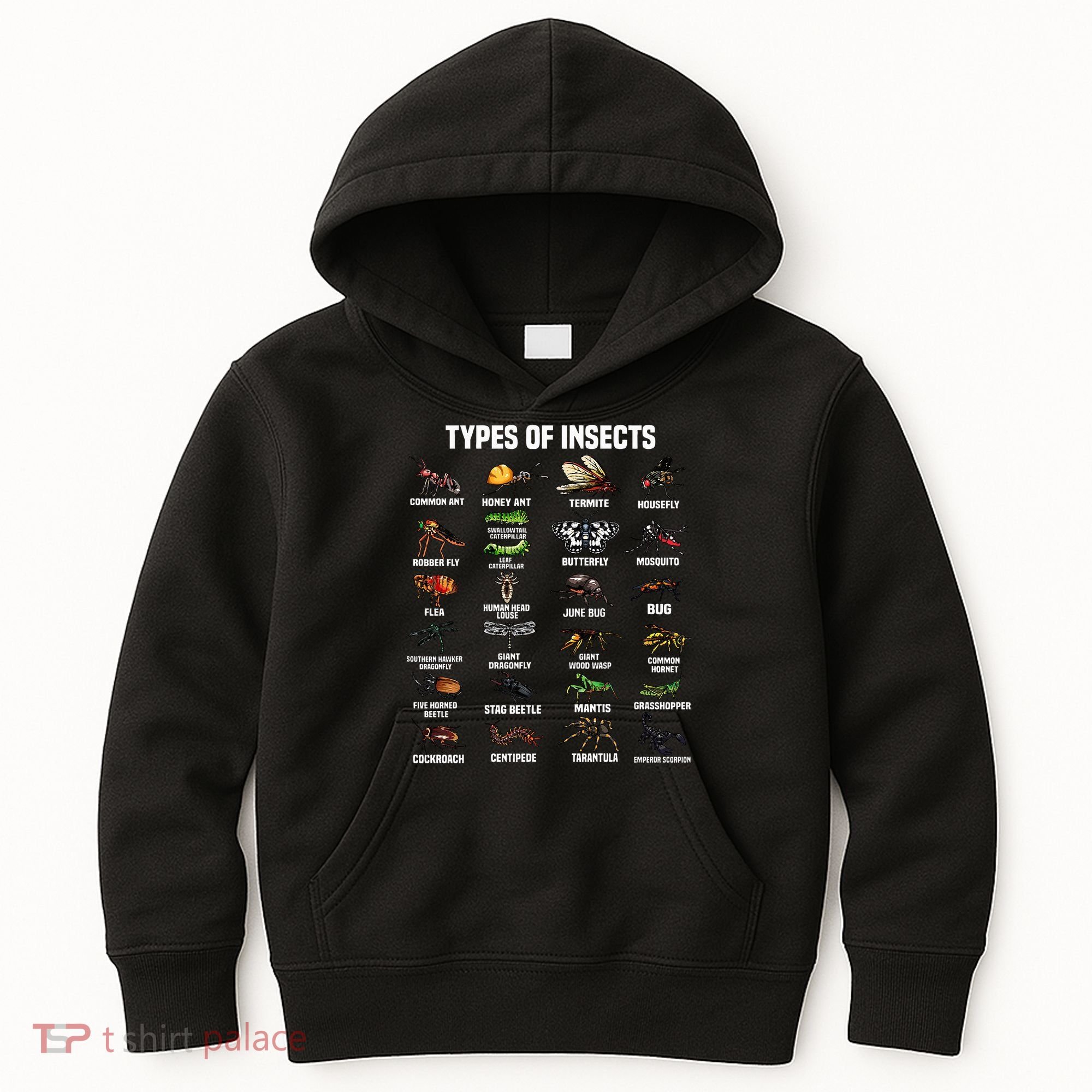 Entomology Insect Bug Lover Kids Hoodie