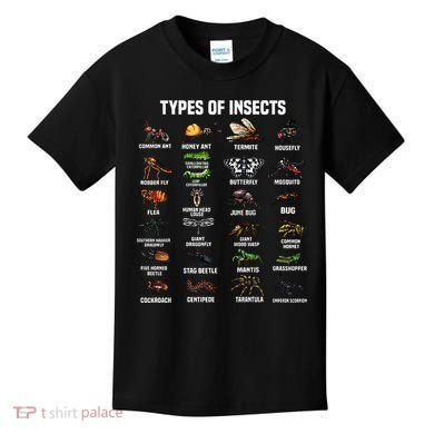 Entomology Insect Bug Lover Kids T-Shirt