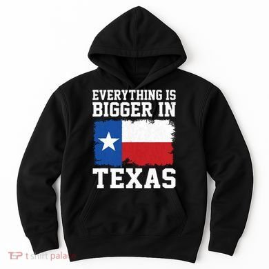 Everything Is Bigger In Texas Vintage Houston Dallas Austin Hoodie