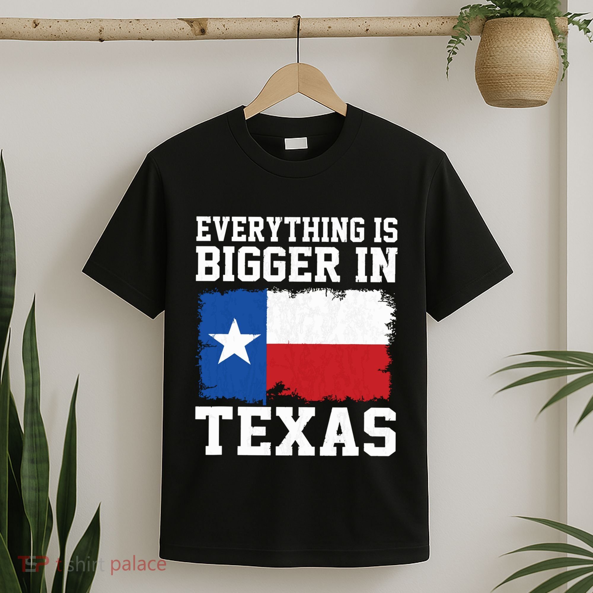 Everything Is Bigger In Texas Vintage Houston Dallas Austin T-Shirt