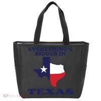 EVERYTHING IS BIGGER IN TEXAS Funny Tote Bag thumb 0