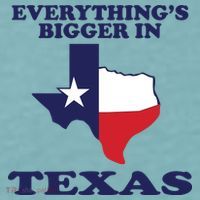 EVERYTHING IS BIGGER IN TEXAS Funny Sueded Cloud Jersey T-Shirt thumb 2