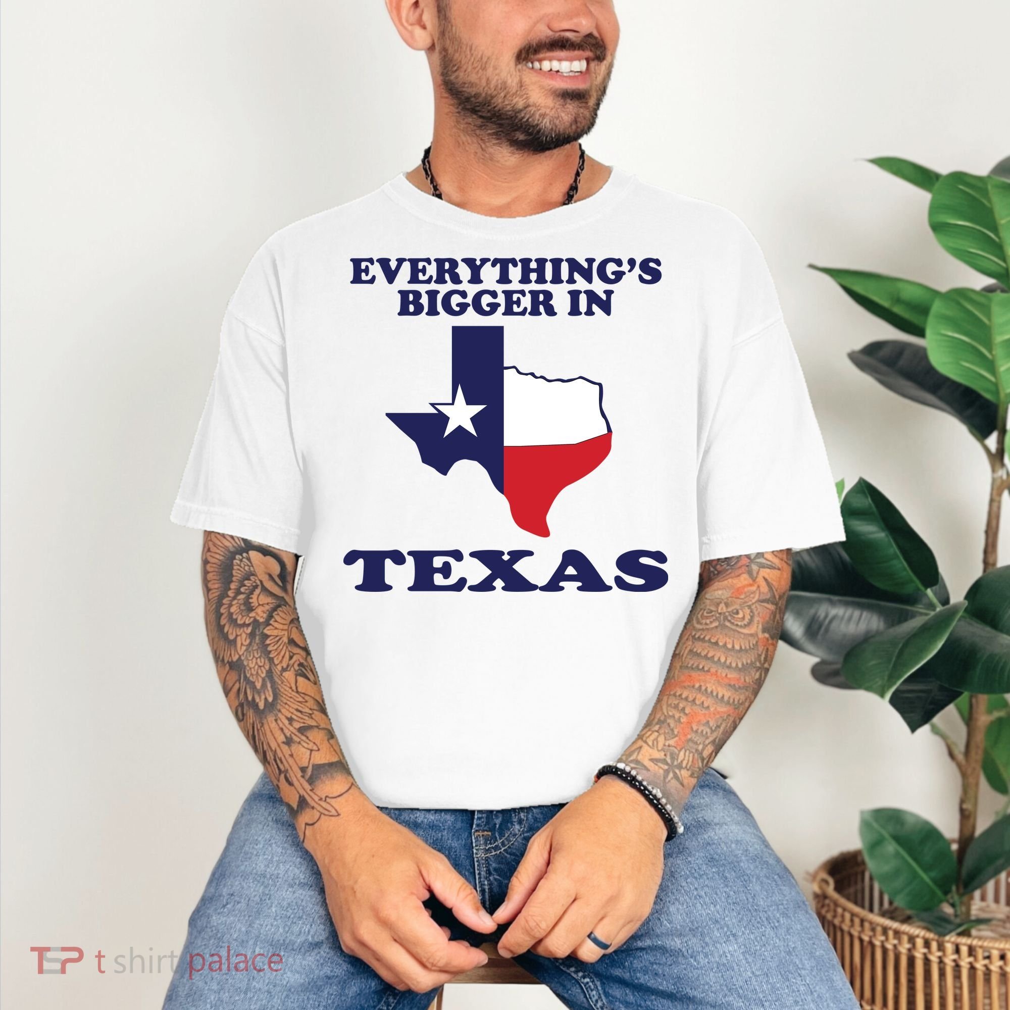 EVERYTHING IS BIGGER IN TEXAS Funny Comfort Colors T-Shirt