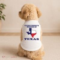 EVERYTHING IS BIGGER IN TEXAS Funny Doggie Tank thumb 2