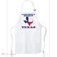 EVERYTHING IS BIGGER IN TEXAS Funny Apron thumb 0