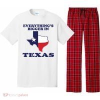 EVERYTHING IS BIGGER IN TEXAS Funny Pajama Set thumb 0