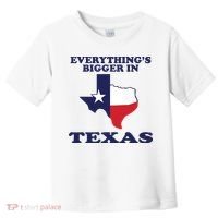 EVERYTHING IS BIGGER IN TEXAS Funny Toddler T-Shirt thumb 0