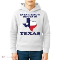 EVERYTHING IS BIGGER IN TEXAS Funny Kids Hoodie thumb 4