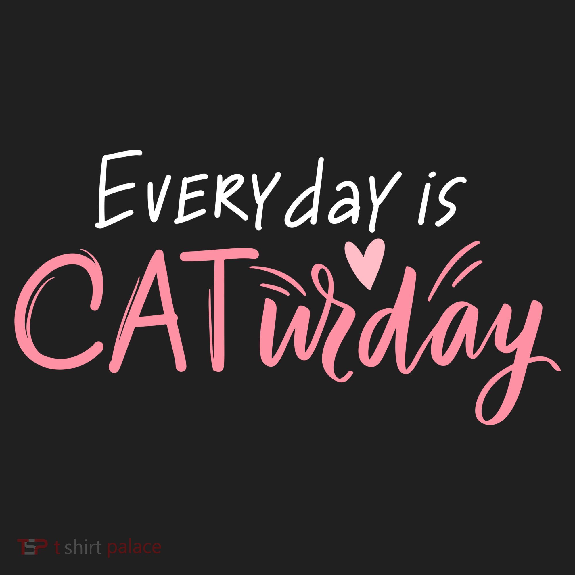 Everyday Is Caturday Cat Lover Women's Sweatshirt