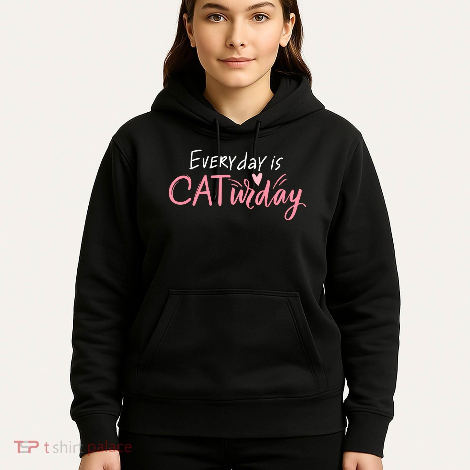 Everyday Is Caturday Cat Lover Hoodie
