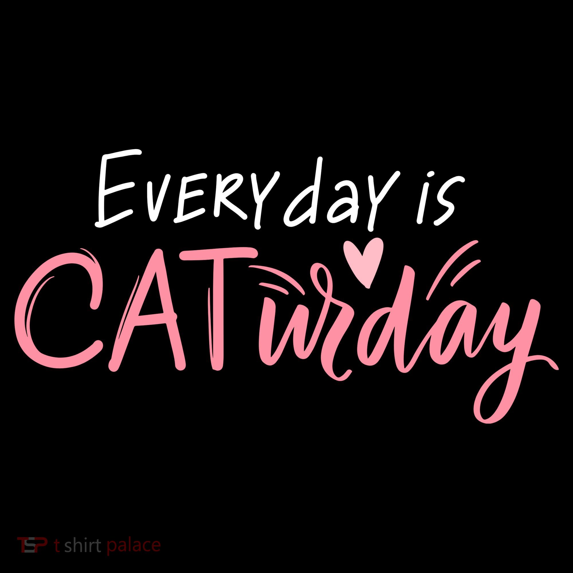 Everyday Is Caturday Cat Lover Long Sleeve Shirt