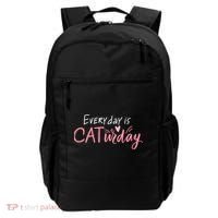 Everyday Is Caturday Cat Lover Backpack thumb 0