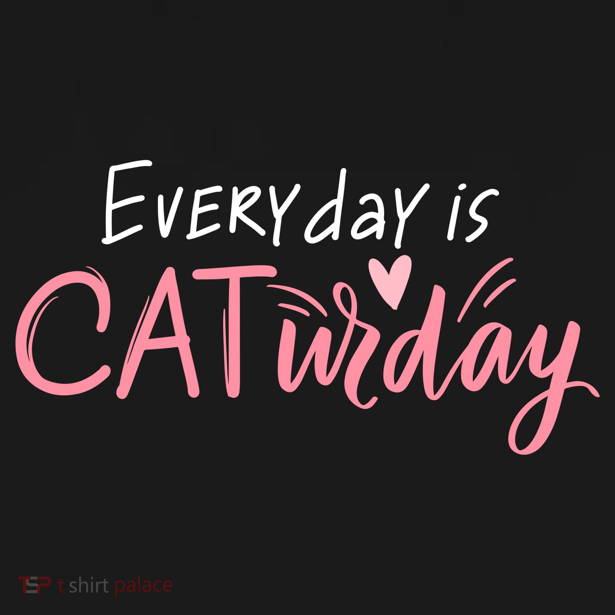 Everyday Is Caturday Cat Lover Backpack