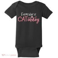 Everyday Is Caturday Cat Lover Baby Bodysuit thumb 0