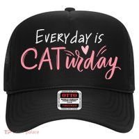 Everyday Is Caturday Cat Lover Hat thumb 0
