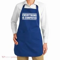 Everything Is Computer Apron thumb 2