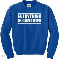 Everything Is Computer Kids Sweatshirt thumb 0