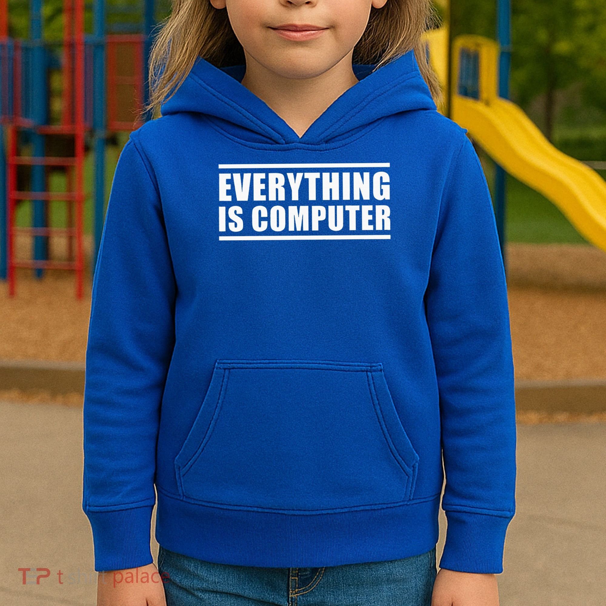 Everything Is Computer Kids Hoodie