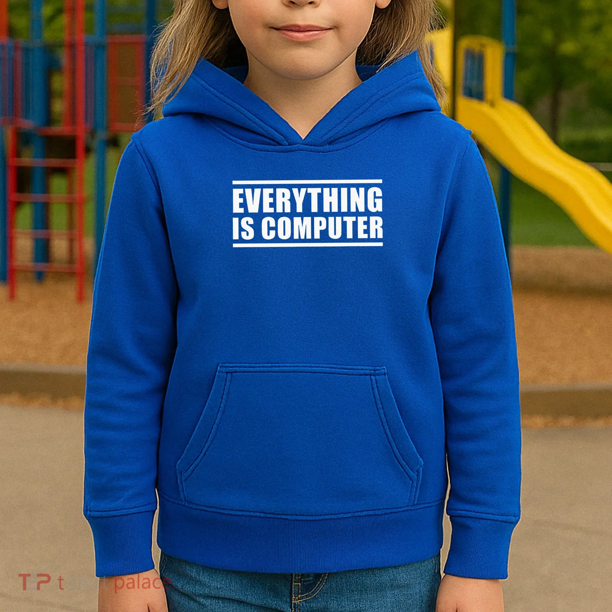 Everything Is Computer Kids Hoodie