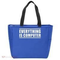 Everything Is Computer Tote Bag thumb 0