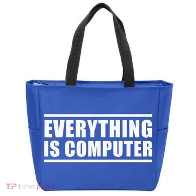 Everything Is Computer Tote Bag