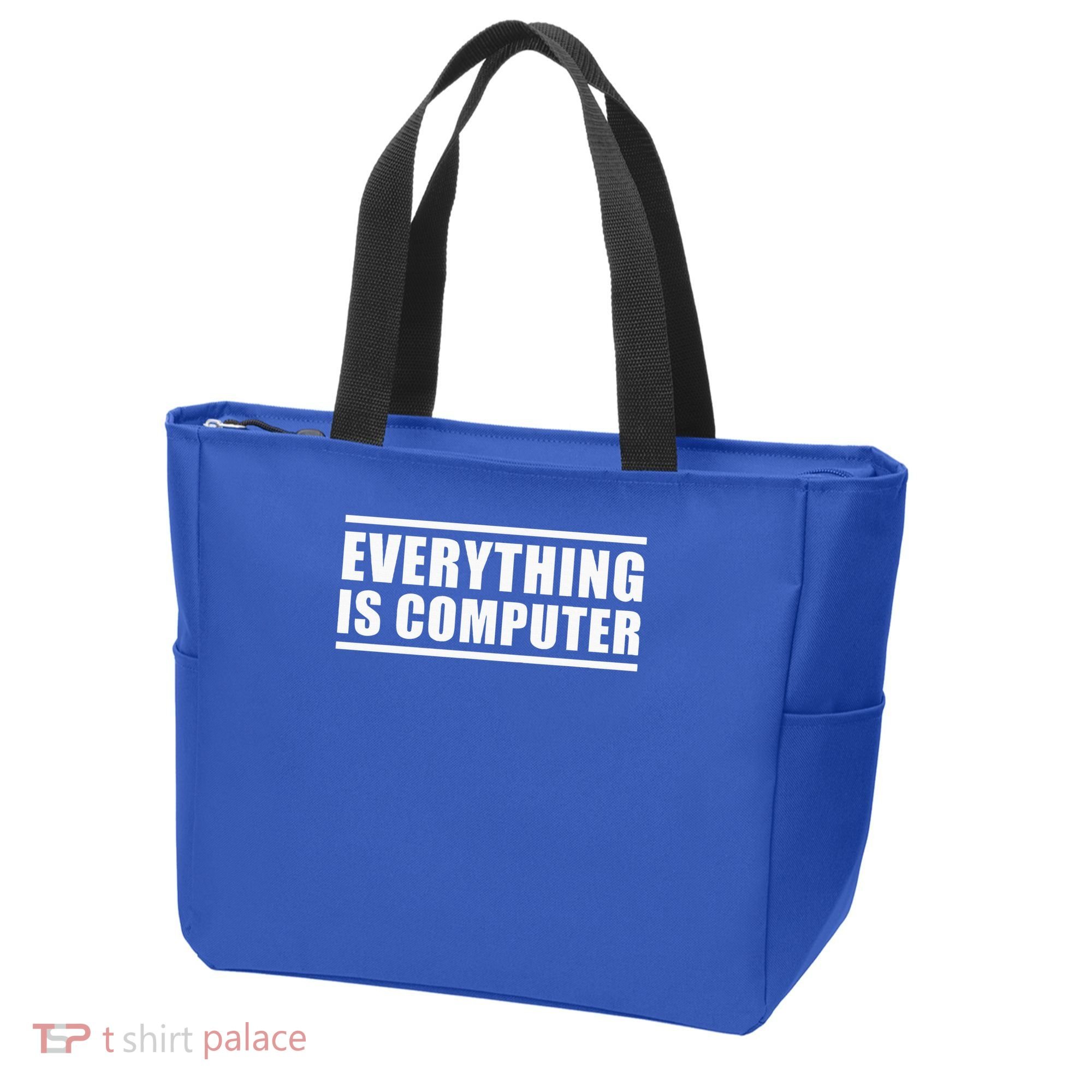 Everything Is Computer Tote Bag