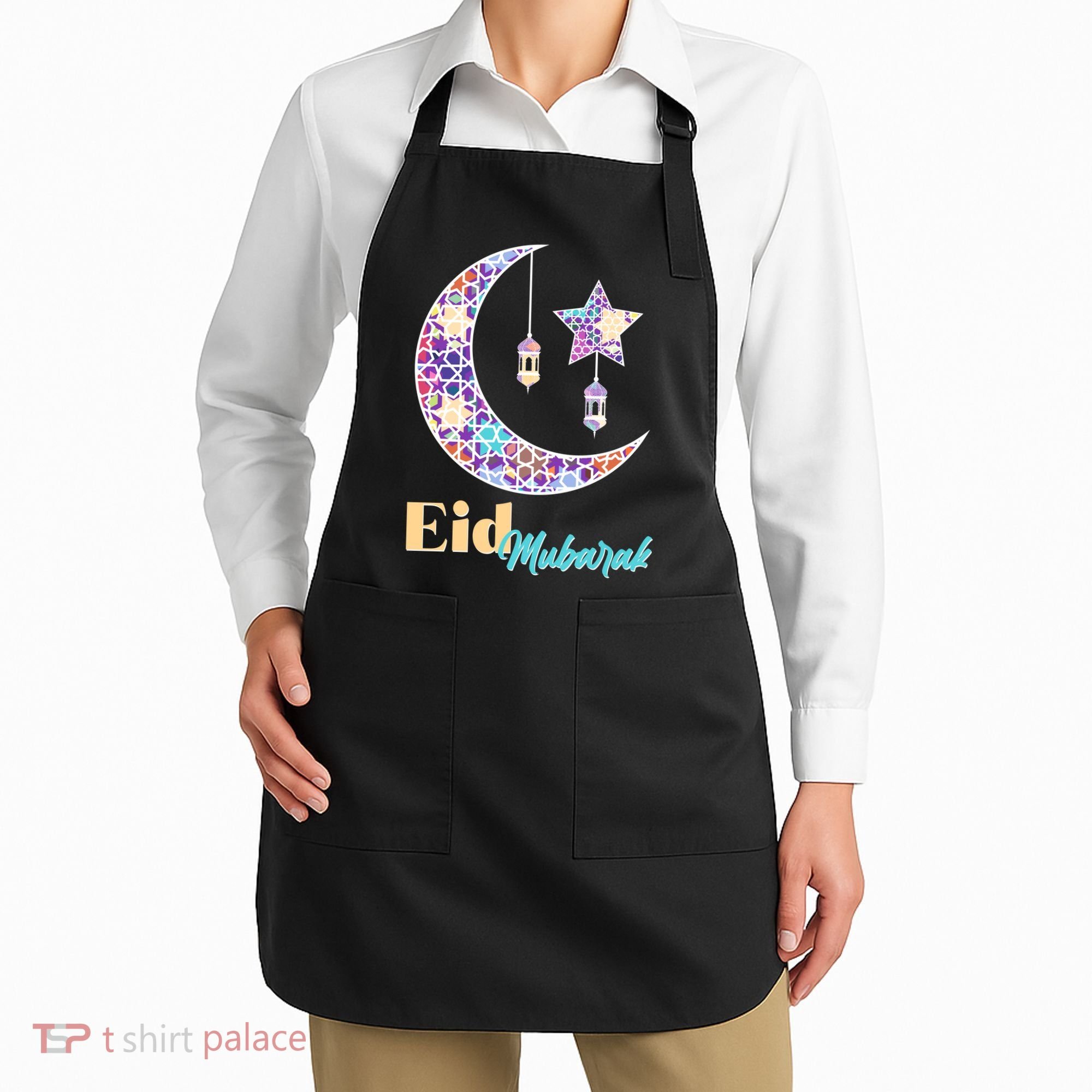 Eid Mubarak Happy Ramadan  Apron