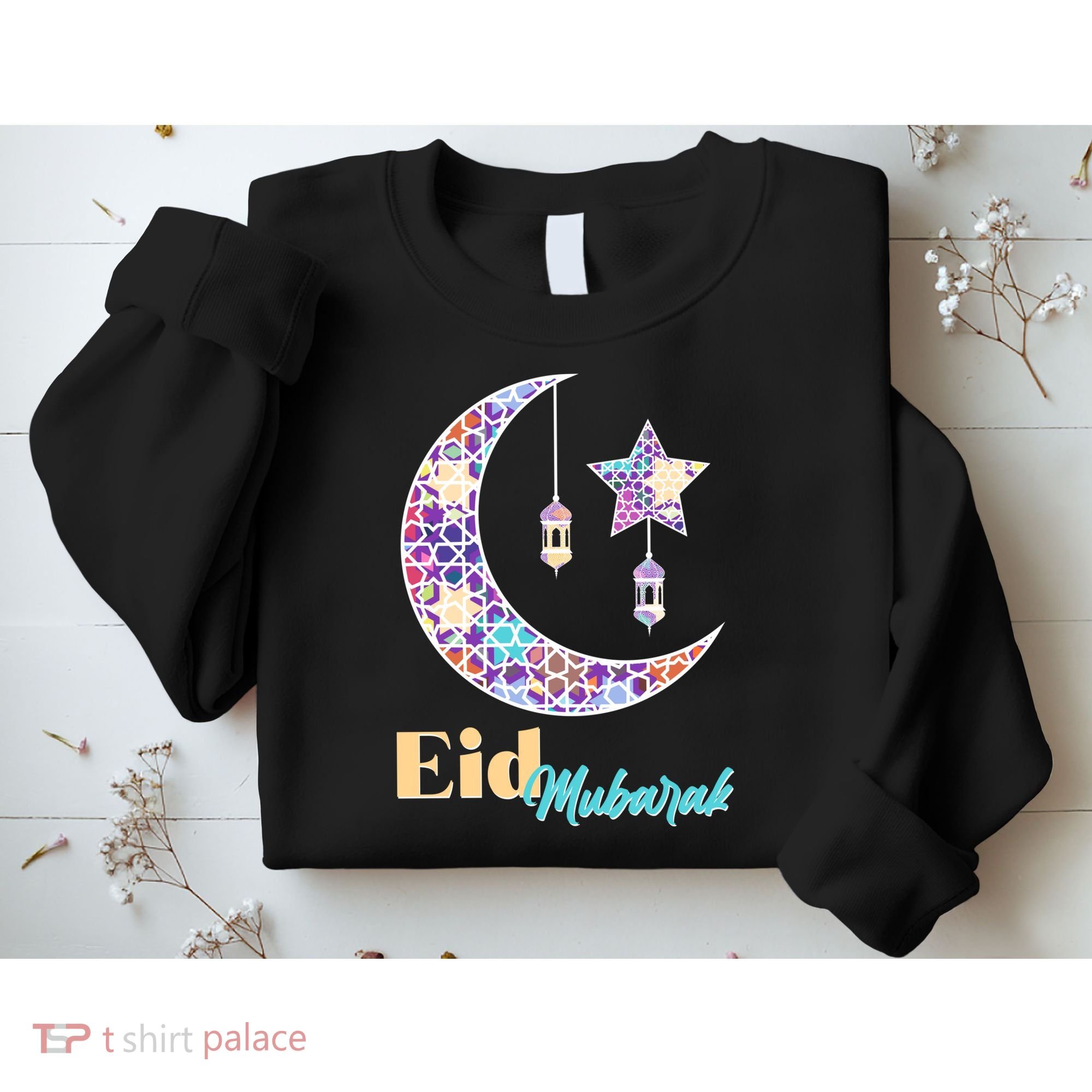 Eid Mubarak Happy Ramadan  Sweatshirt