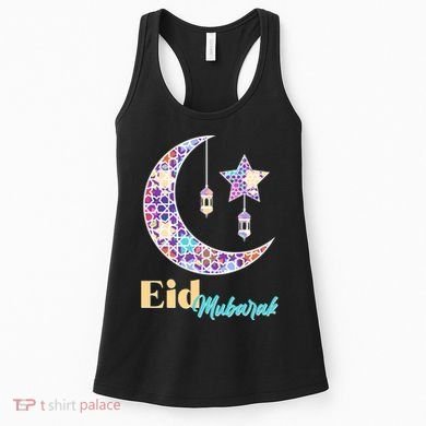 Eid Mubarak Happy Ramadan  Women's Tank Top