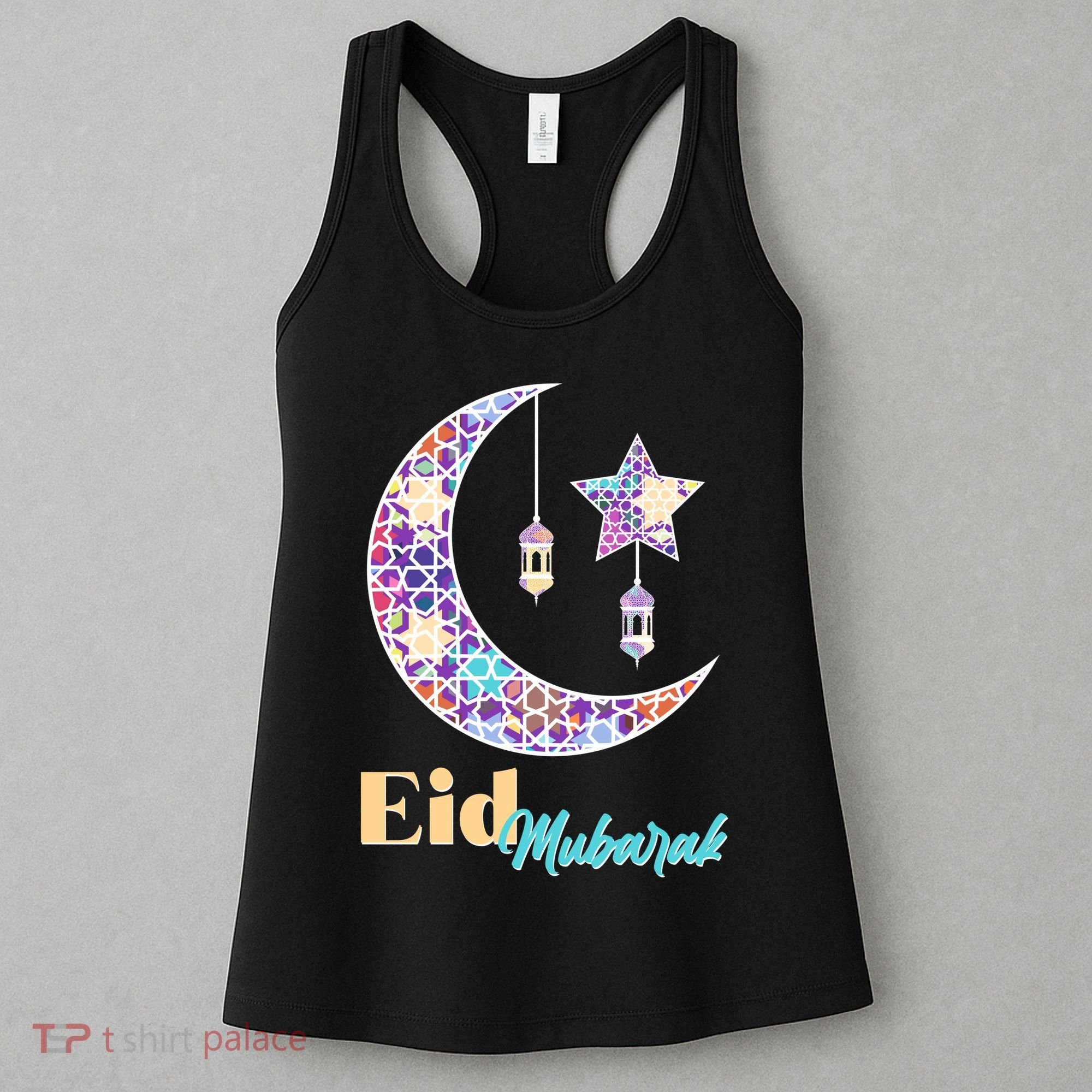 Eid Mubarak Happy Ramadan  Women's Tank Top