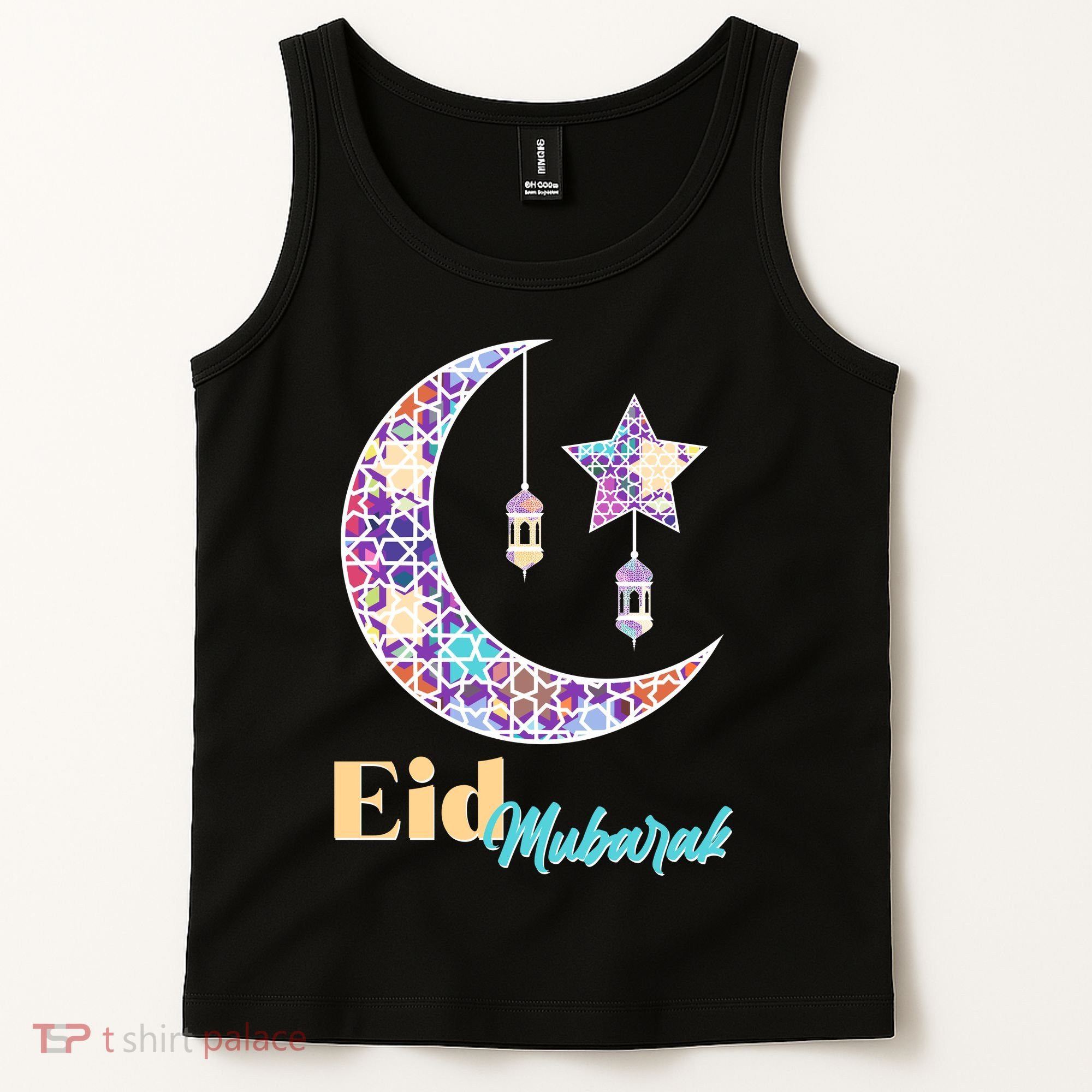 Eid Mubarak Happy Ramadan  Tank Top