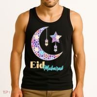 Eid Mubarak Happy Ramadan  Tank Top thumb 3