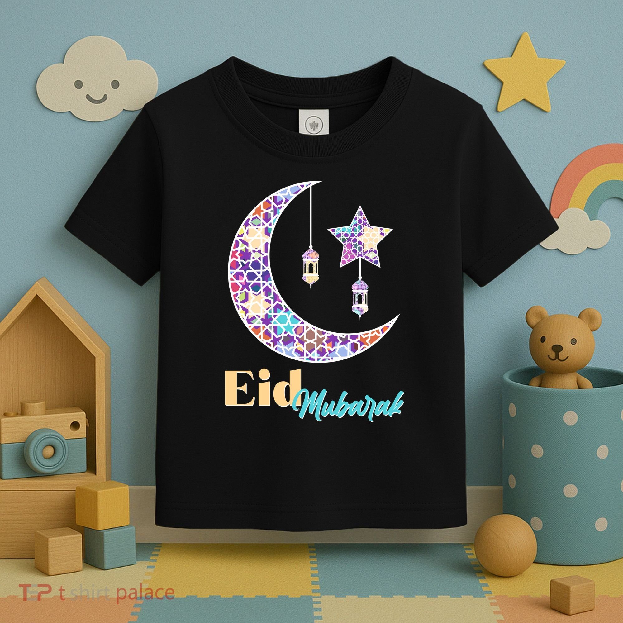 Eid Mubarak Happy Ramadan  Toddler T-Shirt