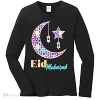 Eid Mubarak Happy Ramadan  Women's Long Sleeve Shirt thumb 0