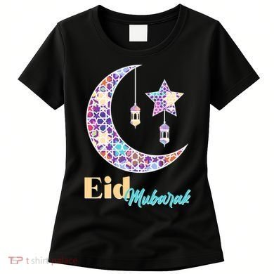 Eid Mubarak Happy Ramadan  Women's T-Shirt