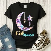 Eid Mubarak Happy Ramadan  Women's T-Shirt thumb 3