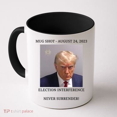 Election Interference Donald Trump Mugshot Coffee Mug