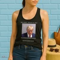 Election Interference Donald Trump Mugshot Women's Tank Top thumb 2