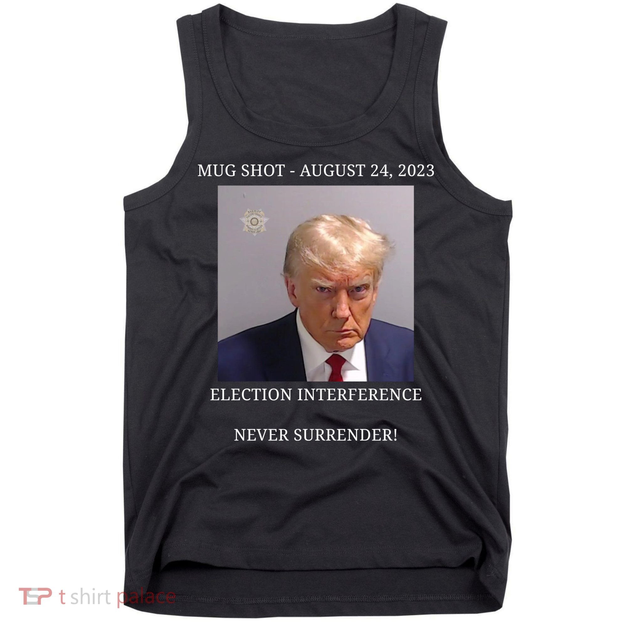 Election Interference Donald Trump Mugshot Tank Top