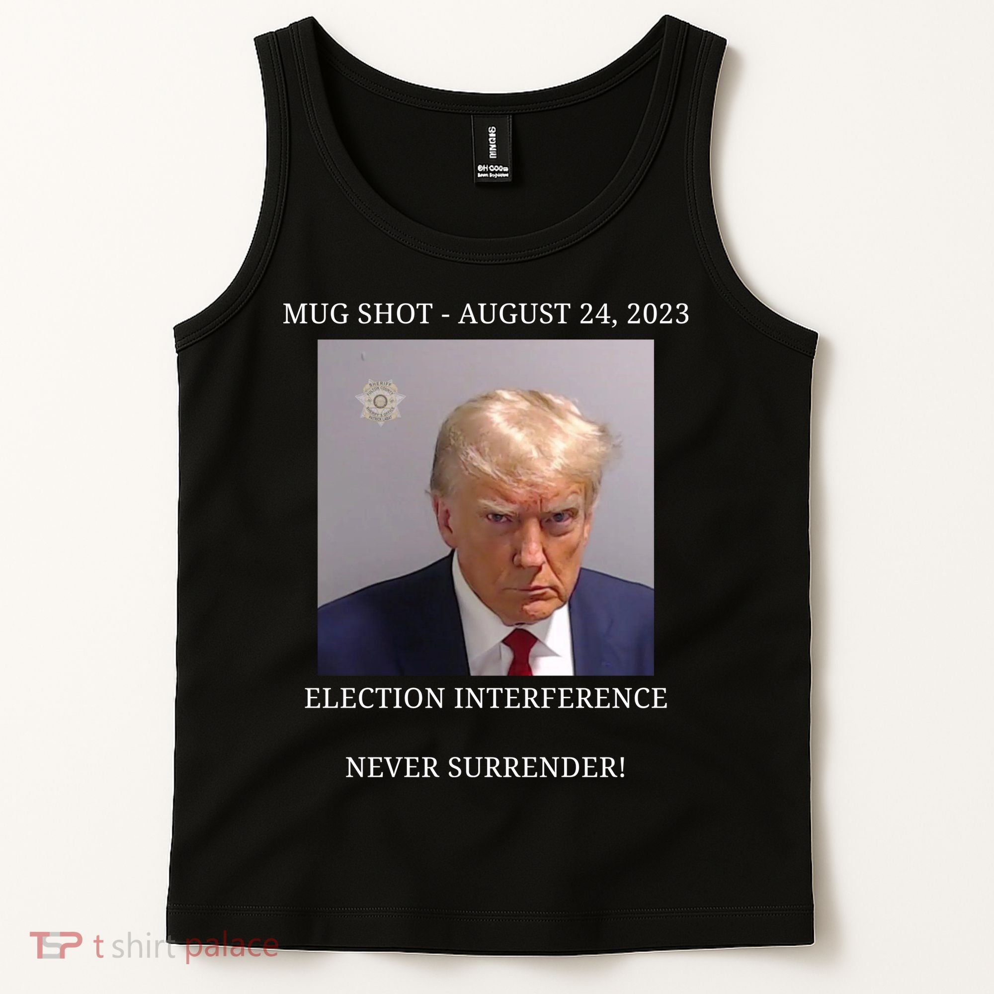 Election Interference Donald Trump Mugshot Tank Top