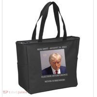 Election Interference Donald Trump Mugshot Tote Bag thumb 2