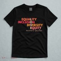 Equality Inclusion Diversity Equity Love Never Fails Teacher TShirt T-Shirt thumb 5