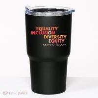 Equality Inclusion Diversity Equity Love Never Fails Teacher TShirt Tumbler thumb 0