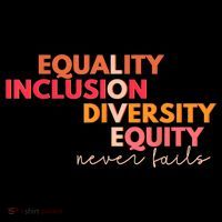 Equality Inclusion Diversity Equity Love Never Fails Teacher TShirt Mousepad thumb 1