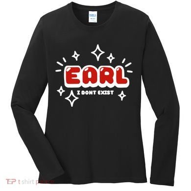 Earl I Dont Exist Women's Long Sleeve Shirt
