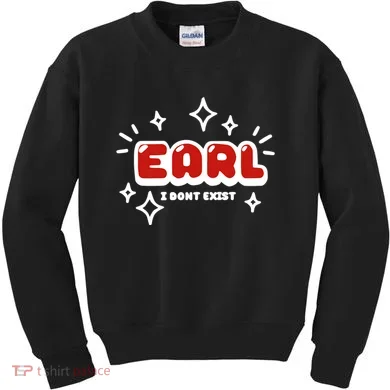 Earl I Dont Exist Kids Sweatshirt