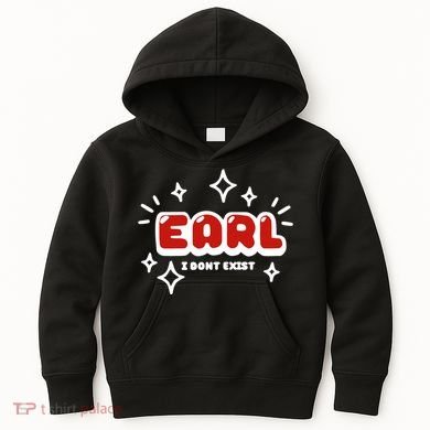 Earl I Dont Exist Kids Hoodie