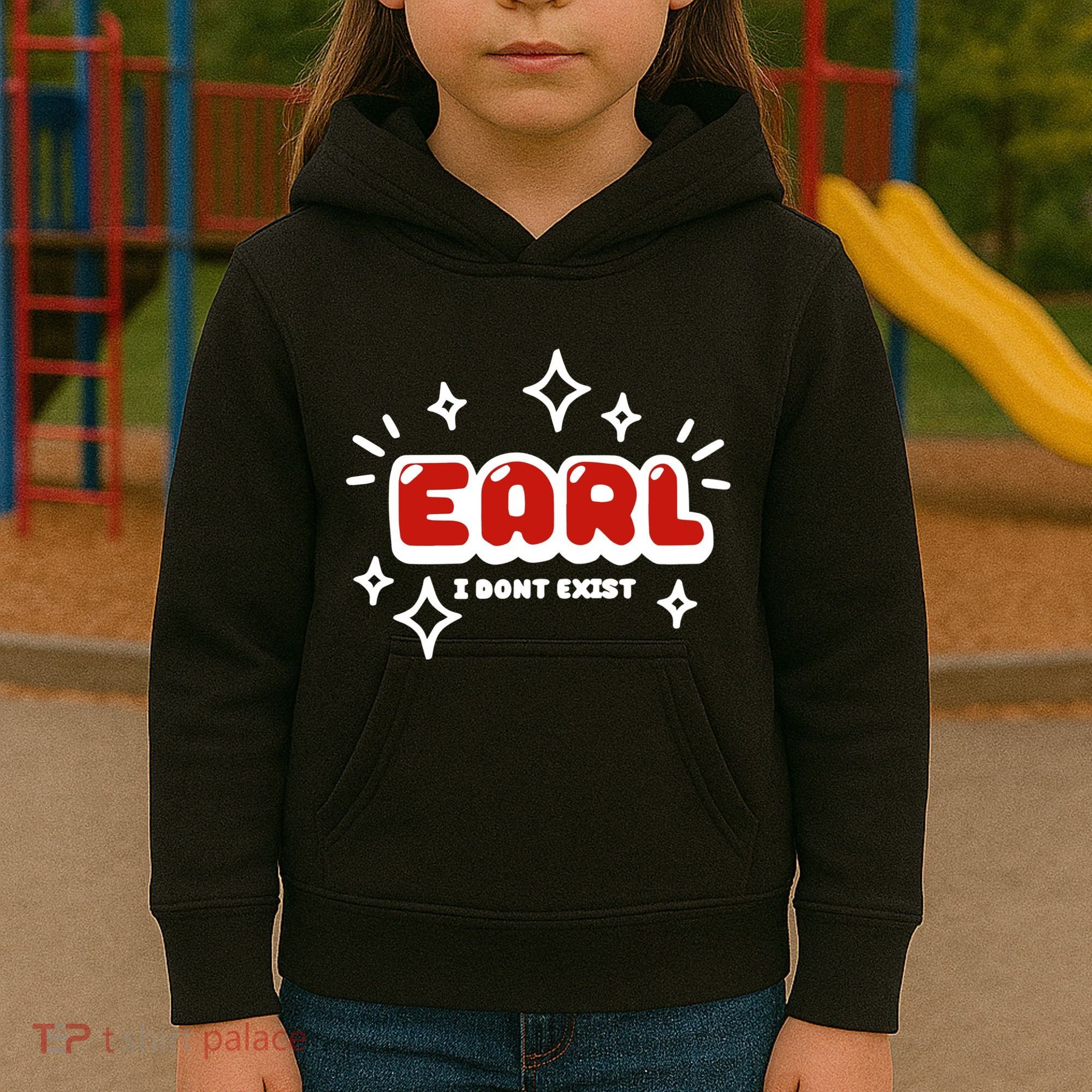 Earl I Dont Exist Kids Hoodie