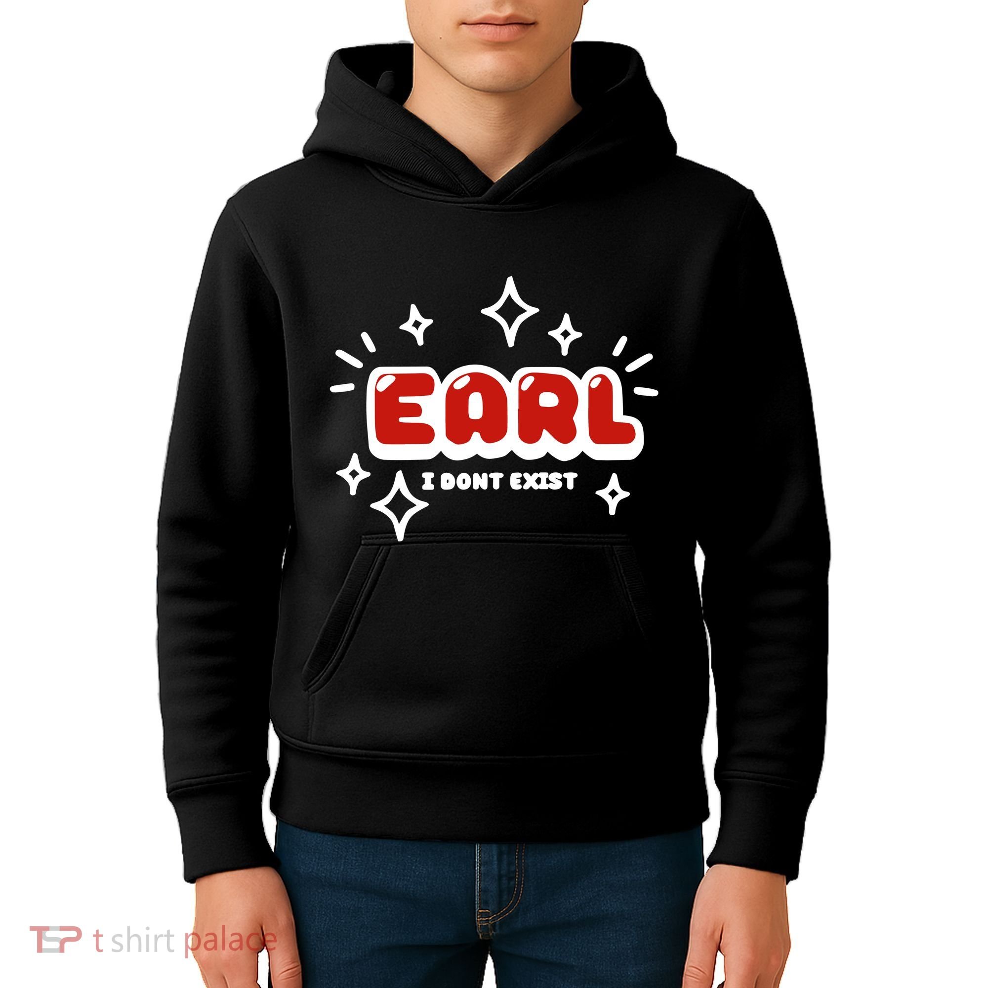 Earl I Dont Exist Kids Hoodie